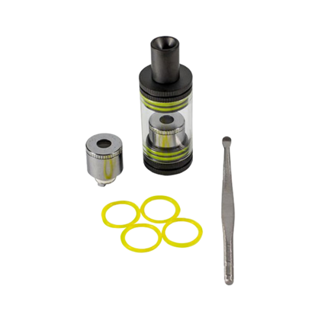 HoneyStick Highbrid Rebuild Kit with quartz dab tool, battery-powered chamber, and spare rings