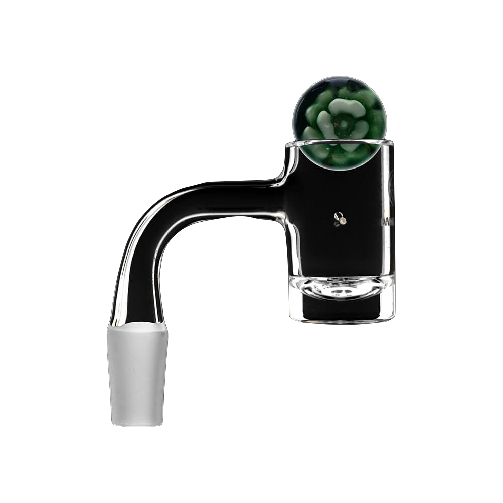 DANK BANGER Hybrid Spinner Banger Combo Set, Quartz and Steel, Side View