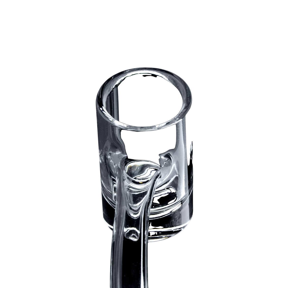DANK BANGER Hybrid Spinner Banger Combo Set, Quartz and Steel, Isolated Side View