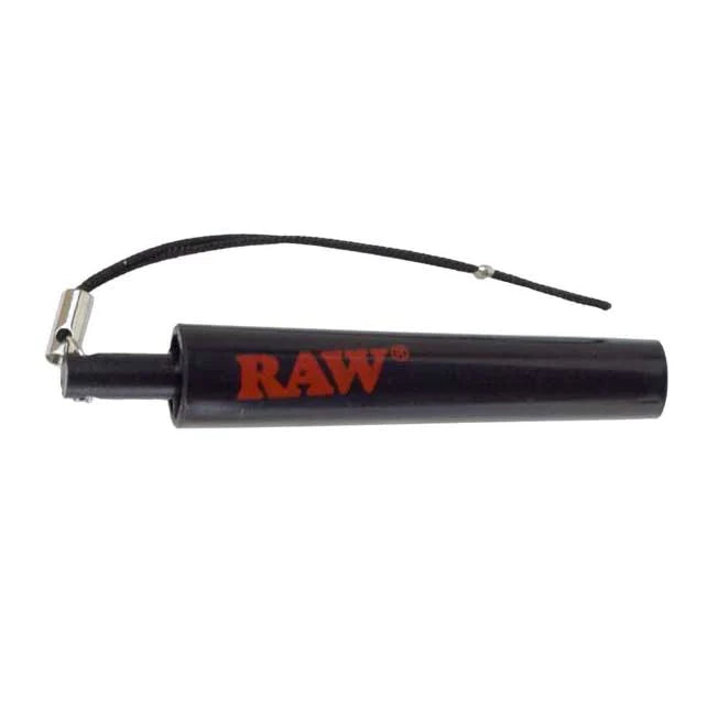 RAW Easy Cone Rolling Tool with Keychain, Portable 2" Plastic Creator, Front View