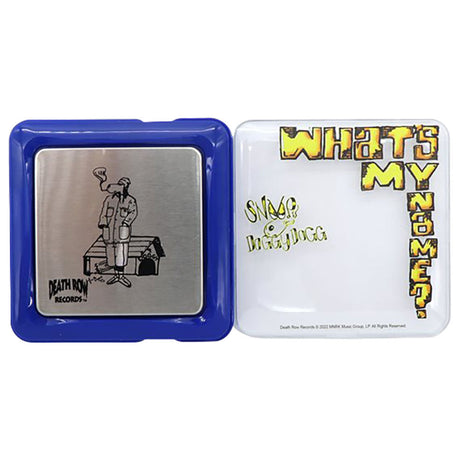 Infyniti 'What's My Name' Panther Pocket Scale, blue and white with graphic design