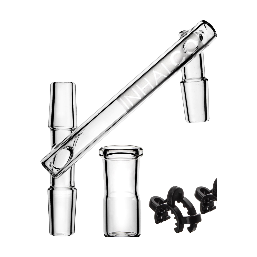 PILOT DIARY 14mm Male To Male Dropdown Reclaim Catcher with adapters and clips