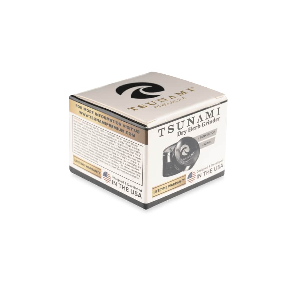 Tsunami Sunken Top 2" 4-Piece Grinder