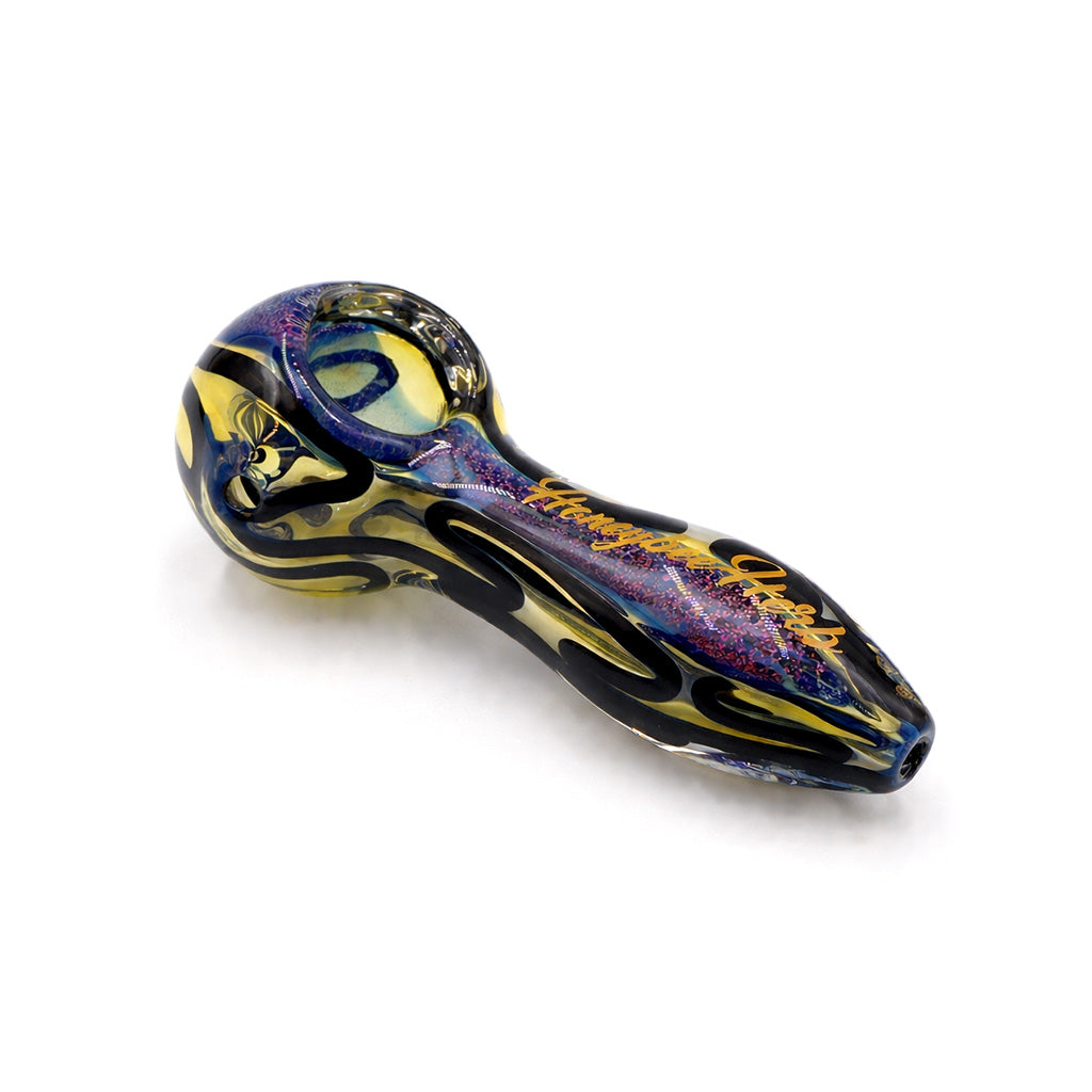 Honeybee Herb Inside Out Dichro Spoon Pipe