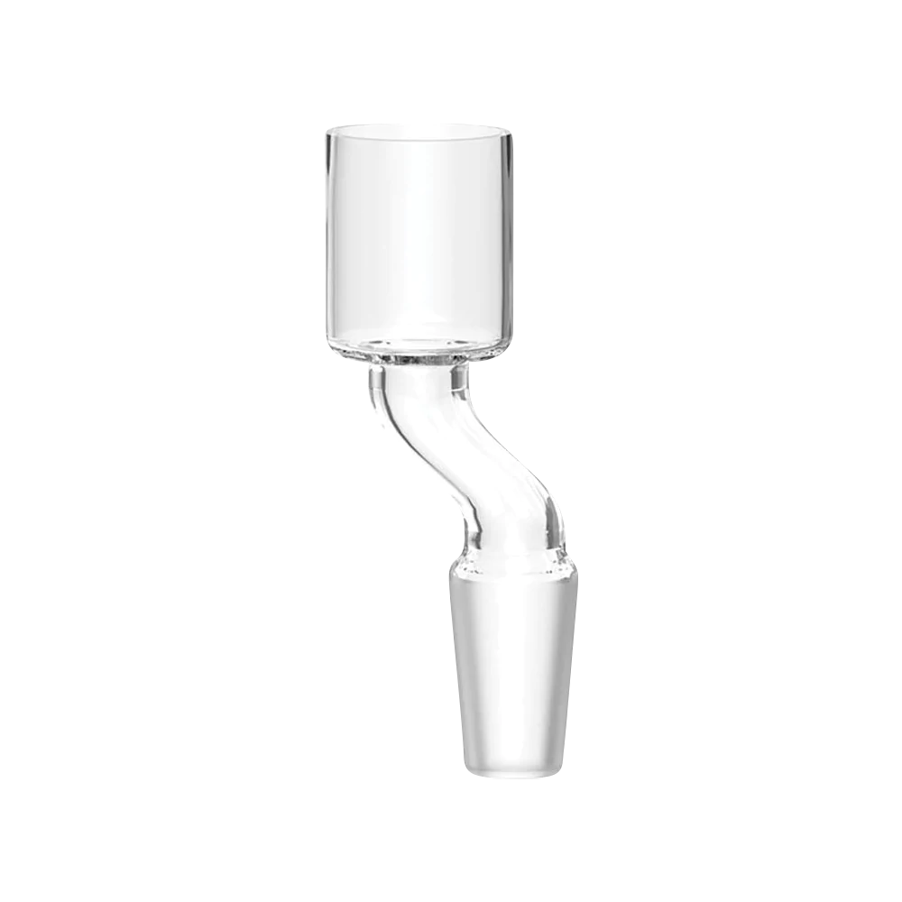 Ispire The Wand Replacement Borosilicate Banger, 14mm joint, side angle on white background