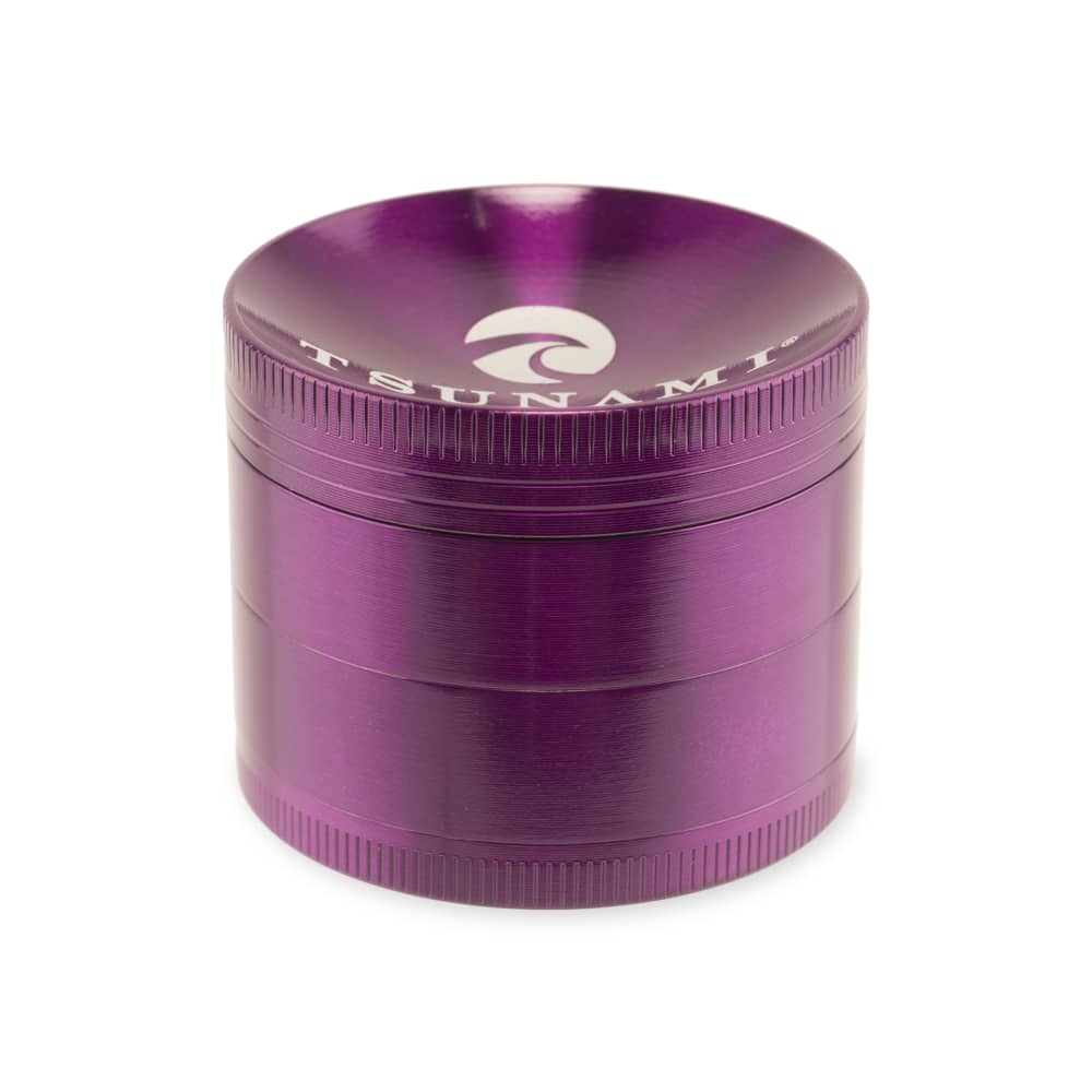 Tsunami Sunken Top 50mm 4-Piece Grinder - Purple