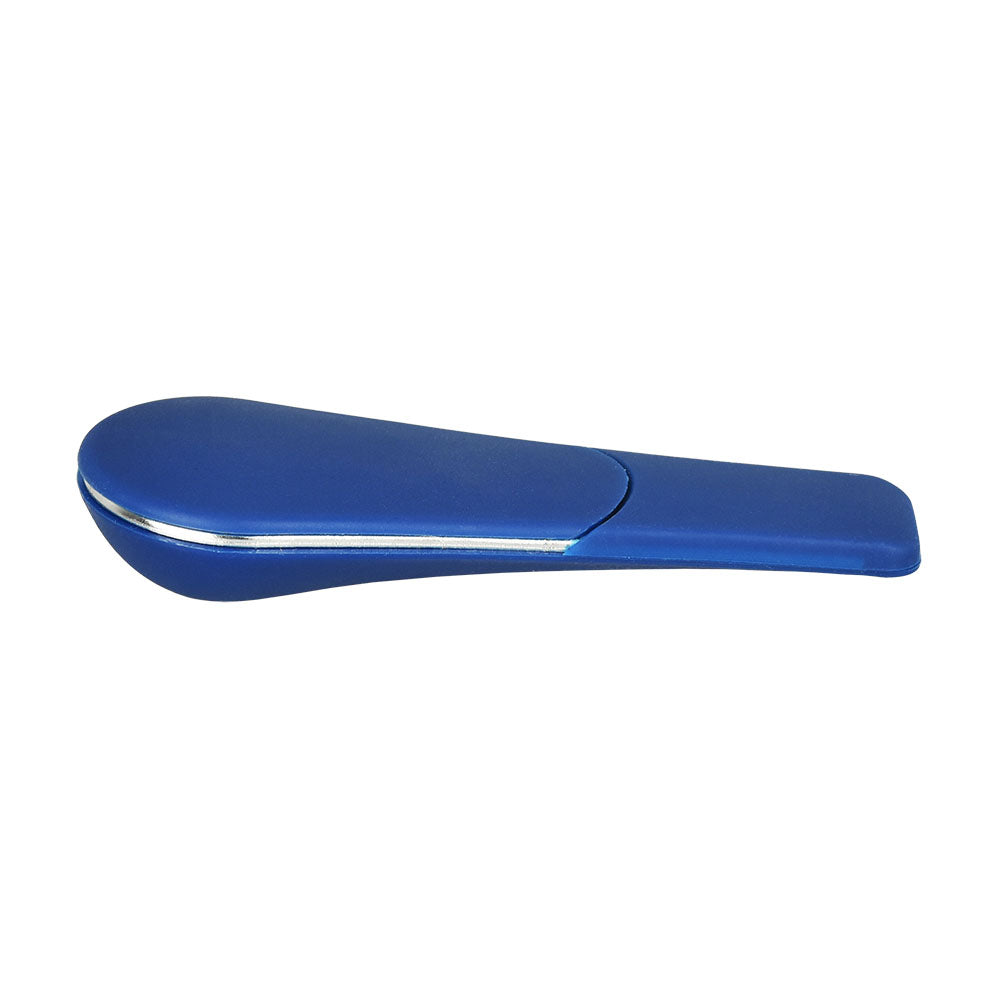 Journey Pipe J4 Magnetic Hand Pipe in Blue, 4" with Silicone Grip, Compact & Durable