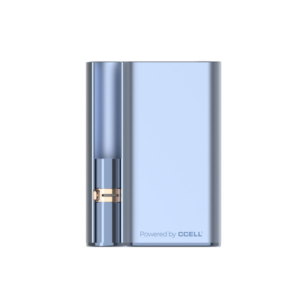 Jupiter CCell Palm Pro 510 Cartridge Battery in Baby Blue, 500mAh, front view on white background