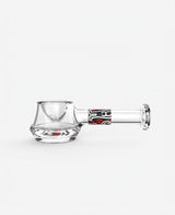 K.Haring Glass Collection Spoon Pipe - 4.5" Borosilicate Glass - Side View