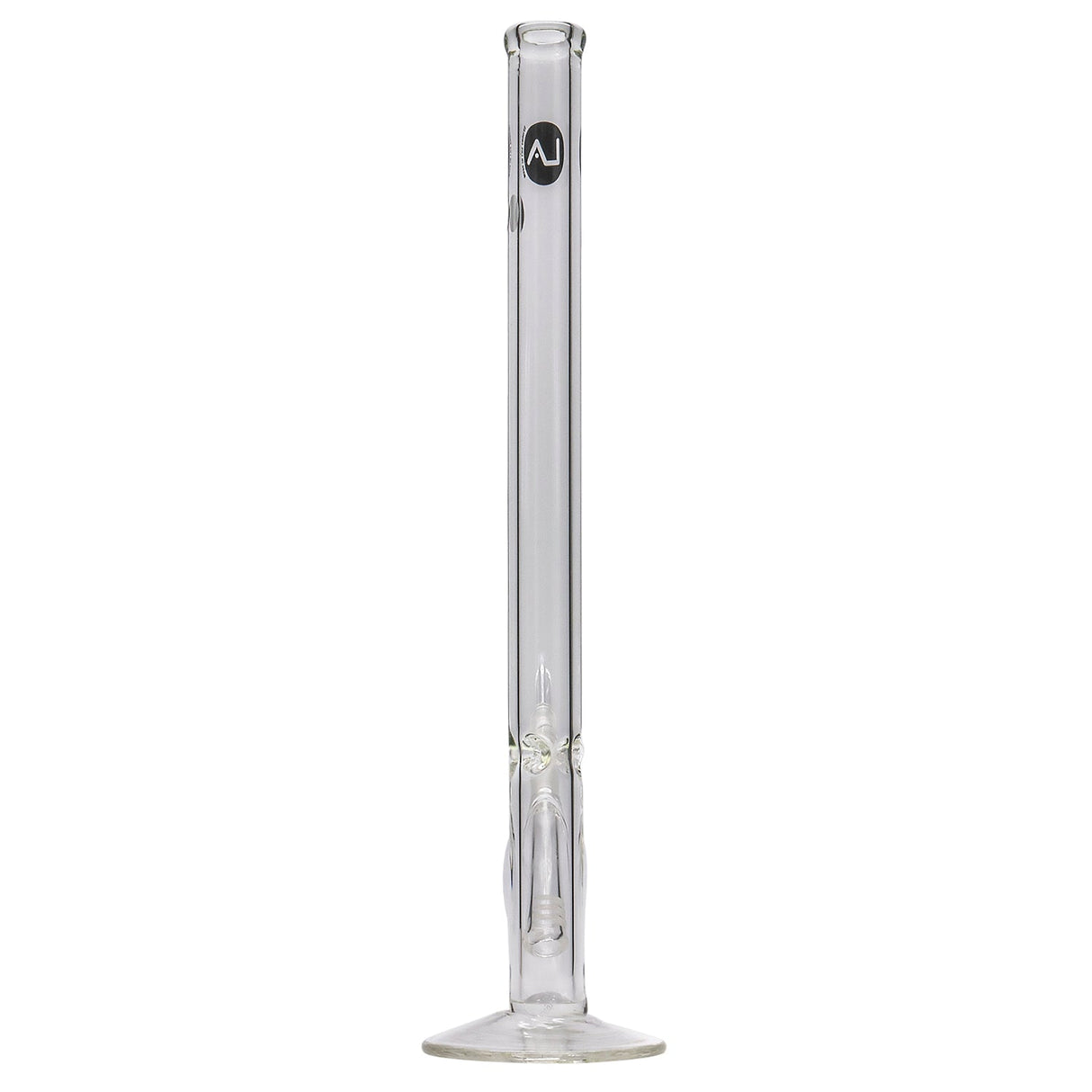 LA Pipes 14" Sleek & Tall Glass Bong Waterpipe