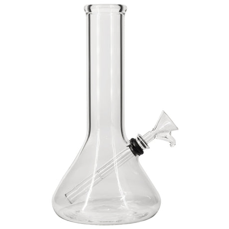 LA Pipes Beaker Base Bong with Heavy Wall Borosilicate Glass - Side View