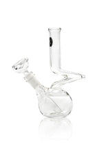 LA Pipes "The Zong" Compact Zong Style Bong in Borosilicate Glass with 45 Degree Joint Angle