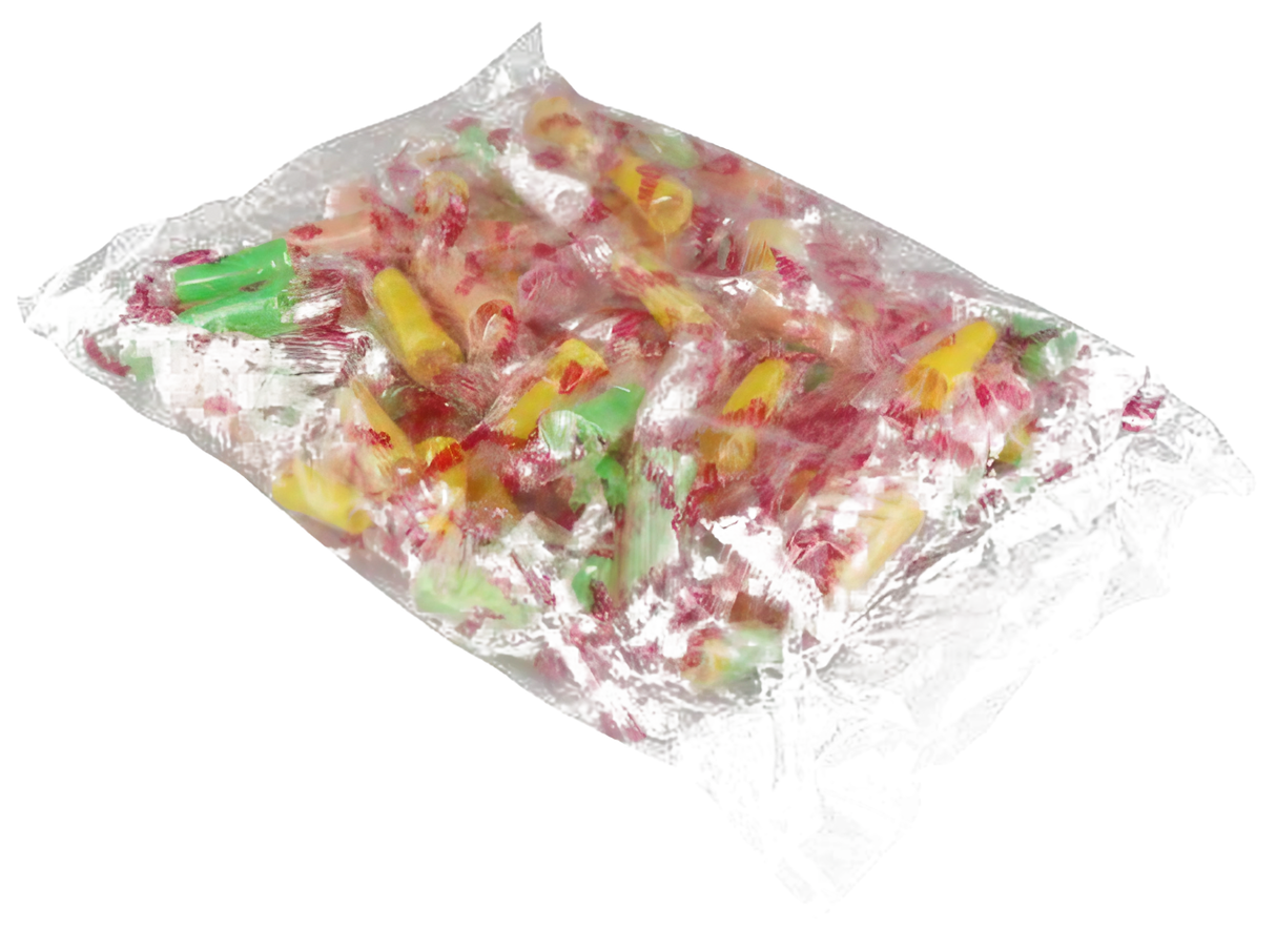 Assorted colors large plastic hookah tips in a 100pc bag, ideal for hygienic hookah use