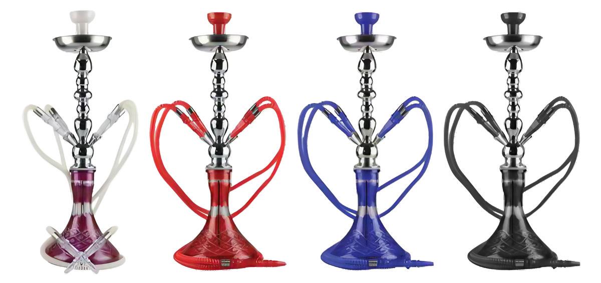 Large Vase 4Hose Hookah Hookahs