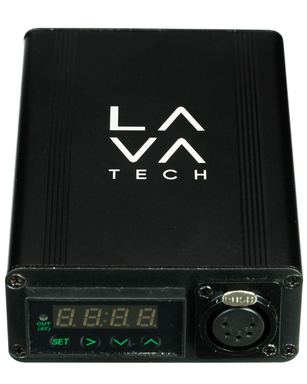 LavaTech "Classic" Black E-Nail Kit Front View, Digital Display for Precise Temperature Control