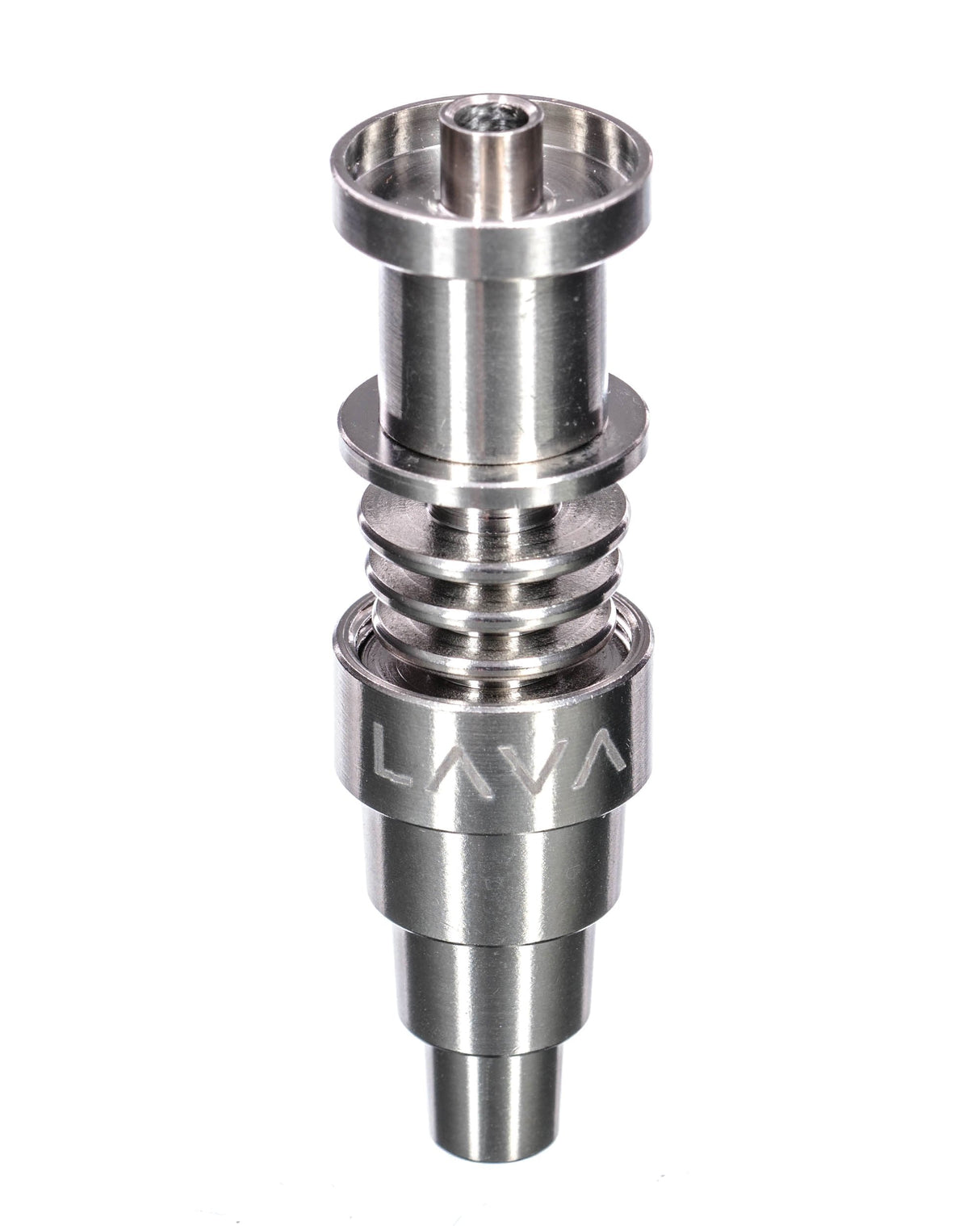 LavaTech Classic E-Nail Kit in black titanium, front view, compatible with multiple joint sizes