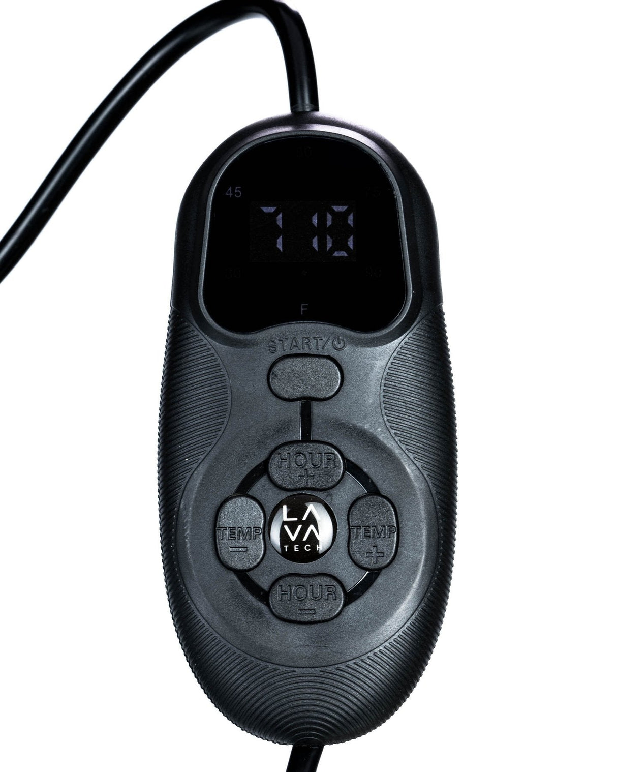 LavaTech "Elements" Mini E-Nail Kit in black with digital display and temperature control buttons