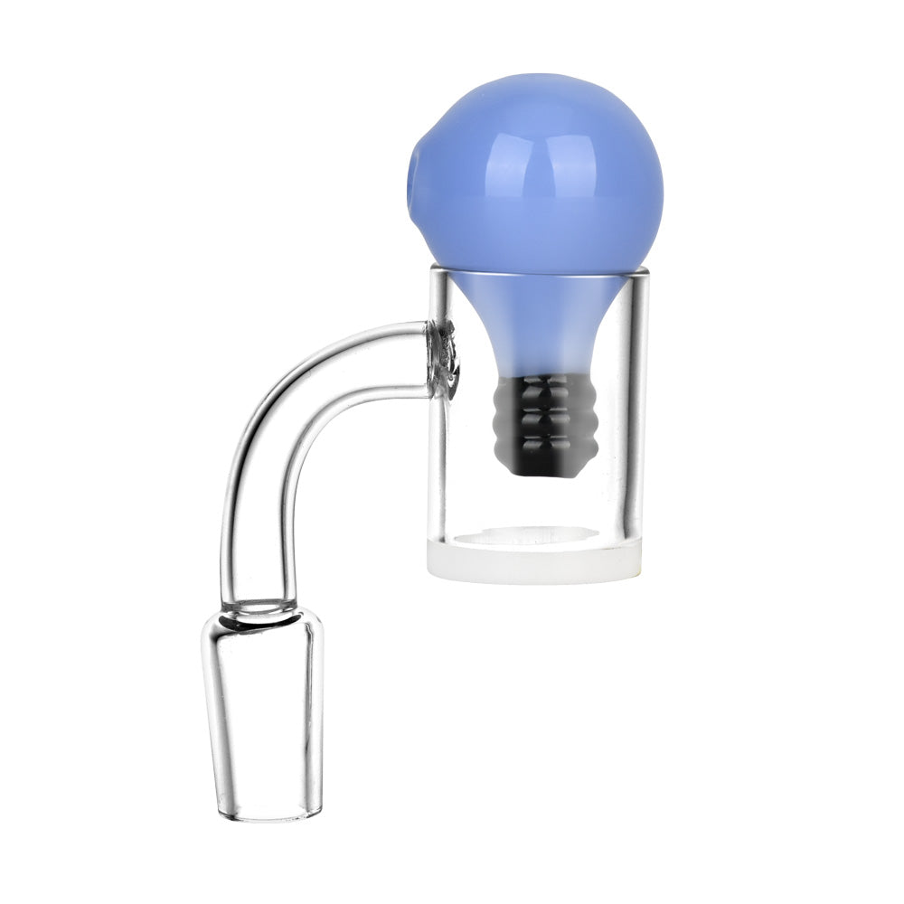 Assorted Colors Light Bulb Directional Ball Carb Cap Set, 28mm, for Dab Rigs - Side View