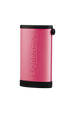 LighterPick All-In-One Pink Waterproof Smoking Dugout, compact and portable, front view
