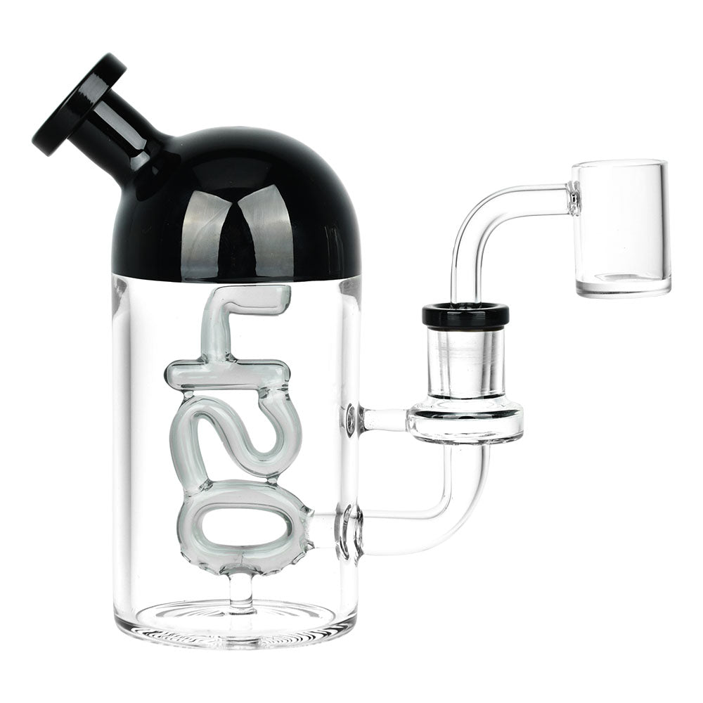 Li'l Dabby 420 Dab Rig, 6" Borosilicate Glass, 14mm Female Joint, Assorted Colors