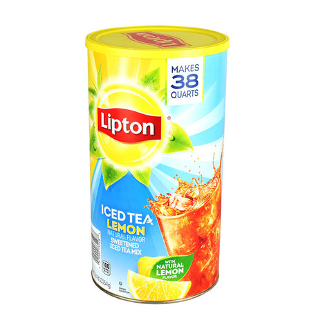Lipton Iced Tea Drink Mix Diversion Stash Safe XL, 89.8oz Can Front View