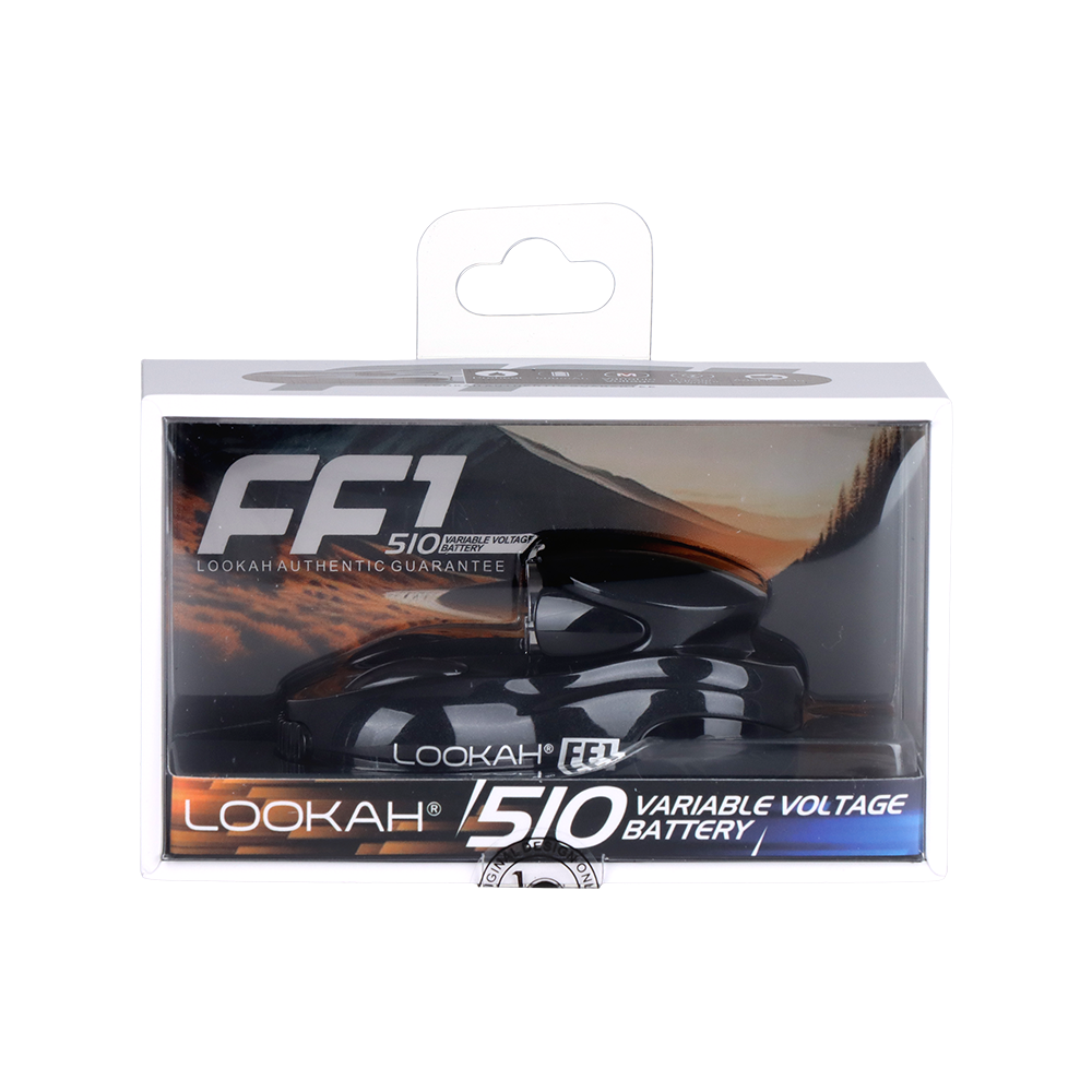Lookah FF1 Racecar Variable Voltage 510 Vape Battery | 500mAh | 6ct Display