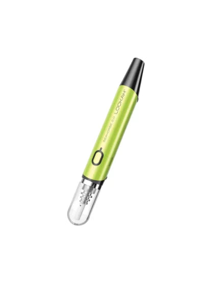 Lookah Seahorse 2.0 Neon Green Electric Dab Pen, Portable Design for Concentrates, Side View