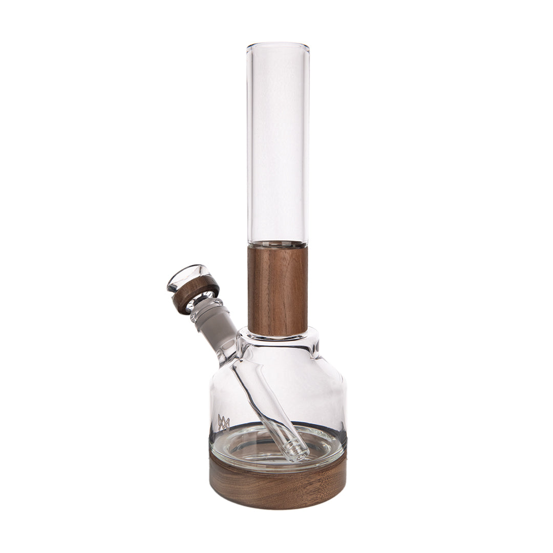 MJ Arsenal Alpine Series Palisade Water Pipe, 14mm Borosilicate Glass, front view