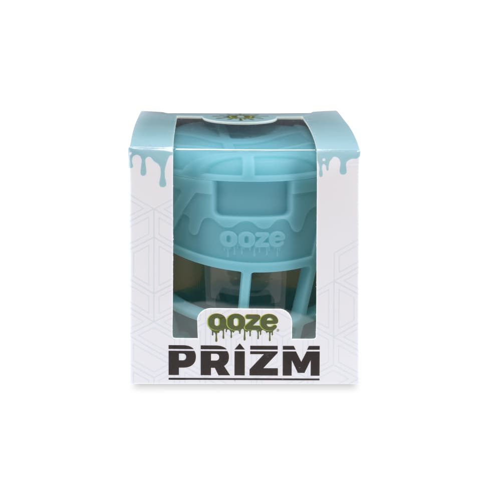 Ooze Prizm Silicone-Wrapped Glass Stash Jar