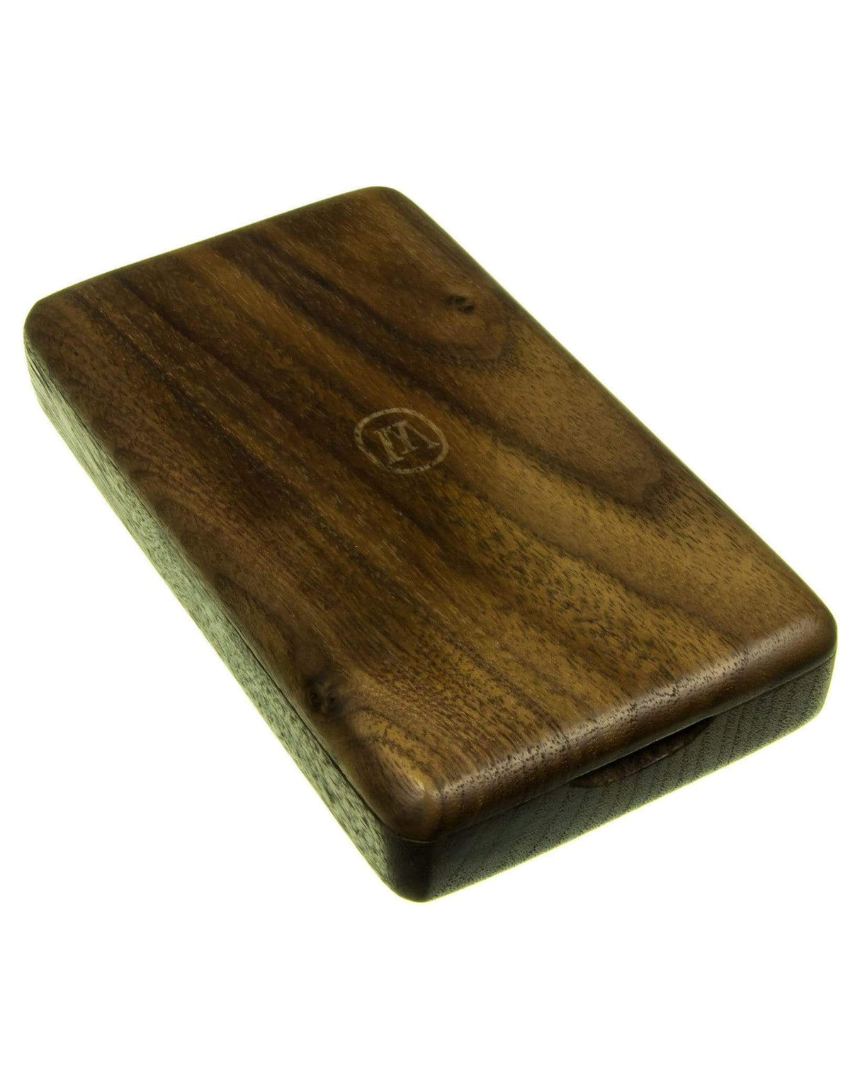 Marley Natural Small Wooden Case for Dry Herbs, Brown, 5" Length | DankGeek