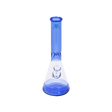 MAV Glass 12" Ink Blue Full Color Beaker Bong with Thick Glass - Front View