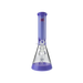 MAV Glass 12" Full Color Beaker Bong in Purple with 5mm Thickness and 18mm to 14mm Joint - Front View