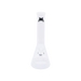 MAV Glass 12" White Full Color Beaker Bong with 5mm Thickness Front View