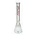 MAV Glass 18" Purple Beaker Bong with Heavy Wall Thickness Front View