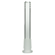 MAV Glass 3" Clear Downstem 19mm to 14mm for Bongs, Front View on White Background