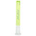 MAV Glass 4" Ooze Color Downstem 18mm to 14mm for Bongs, Front View on White Background