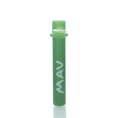MAV Glass 4" Forest Green One Hitter with Heavy Wall for Durability - Front View