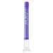 MAV Glass 5" Purple Downstem 18mm to 14mm for Beaker Bongs, Front View on White Background