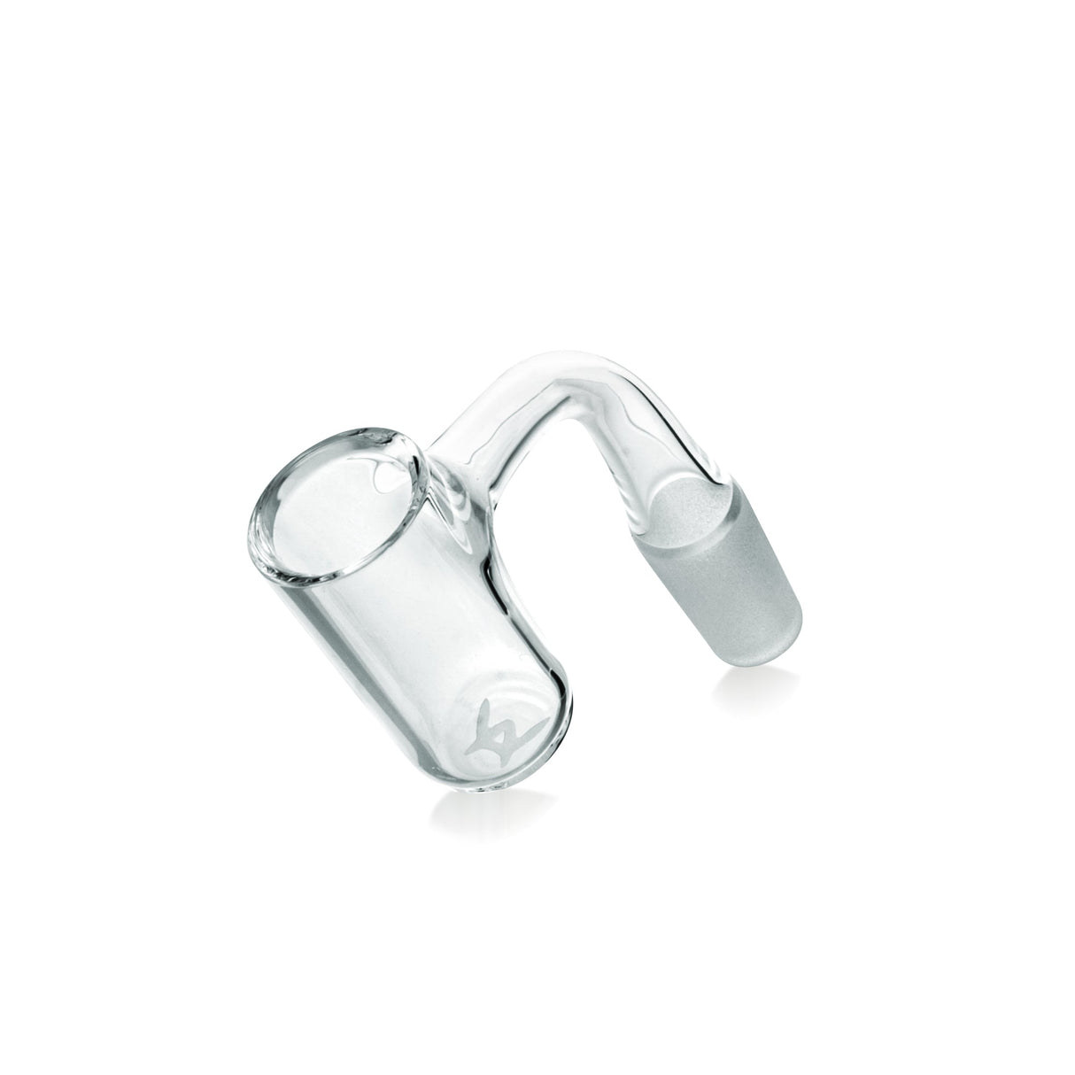 MAV Glass Flat Bottom Quartz Banger 25mm, Clear Beaker Design, Durable 2.5mm Thick