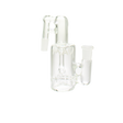 MAV Glass Inline Recycling Ash Catcher 14mm/90°, clear glass, front view on white background