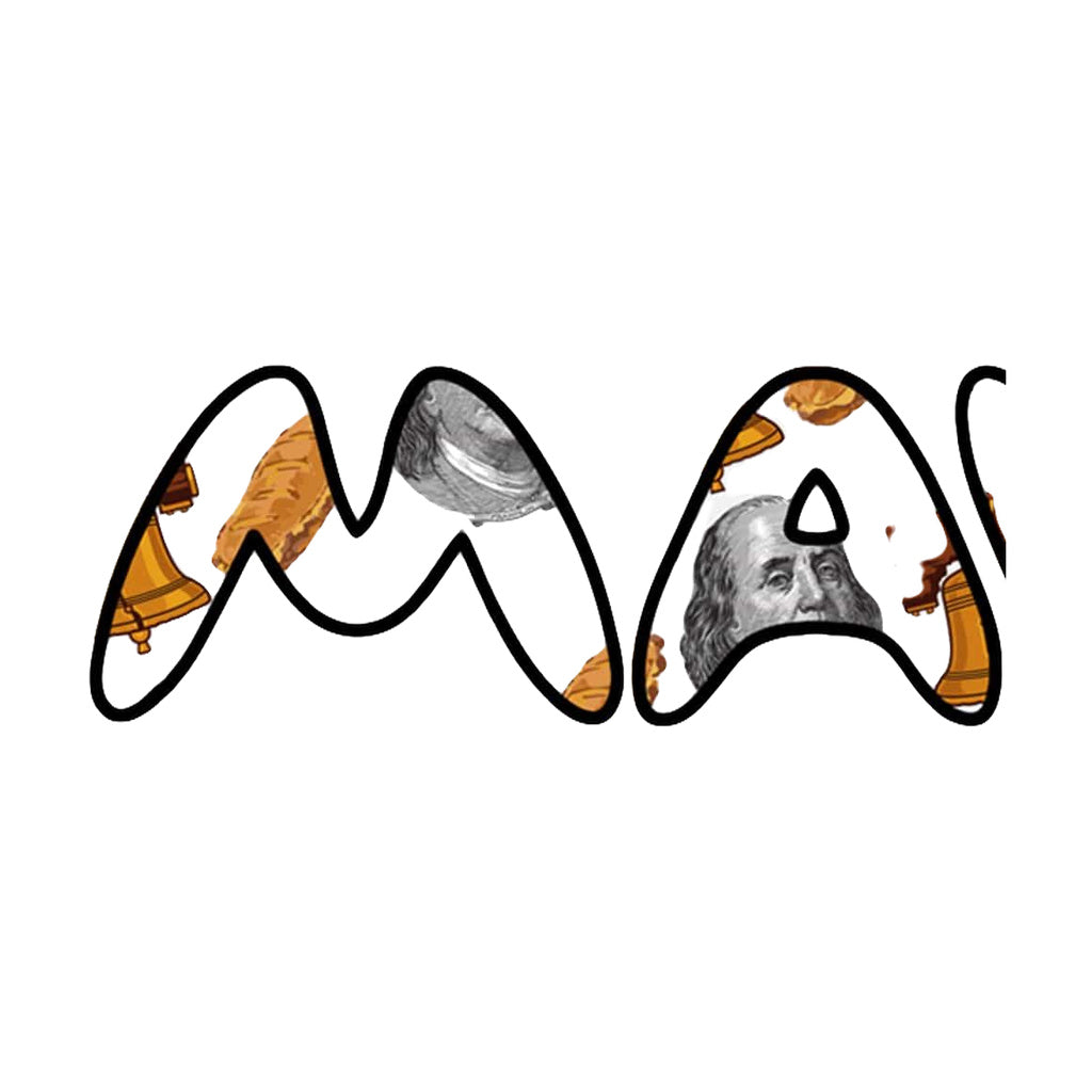 MAV Glass - 18'' Top City Beaker Bong front view on a white background