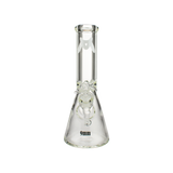 MAV Glass - 9mm Classic Beaker Bong 12'' with Heavy Wall - Front View on White Background