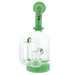 MAV Glass - Seafoam Dropdown Can Rig with Glass on Glass Joint - Front View