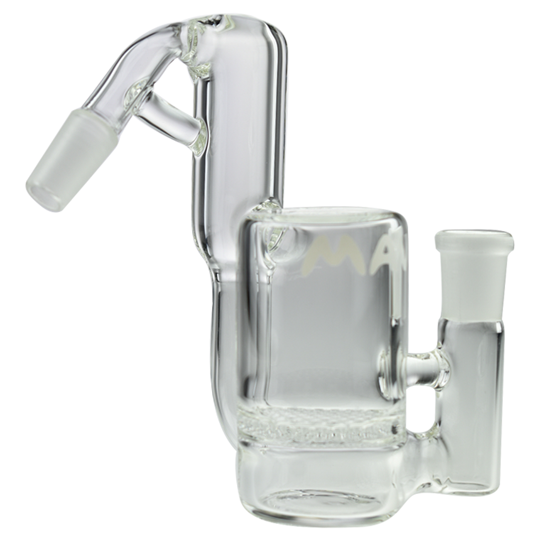 MAV Glass - Honeycomb Recycling Ash Catcher at 45 Degree Angle with 14mm Joint
