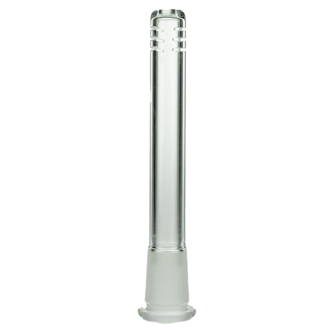 MAV Glass - Clear 18mm to 14mm Downstem for Beaker Bongs, 4-inch Length, USA Made