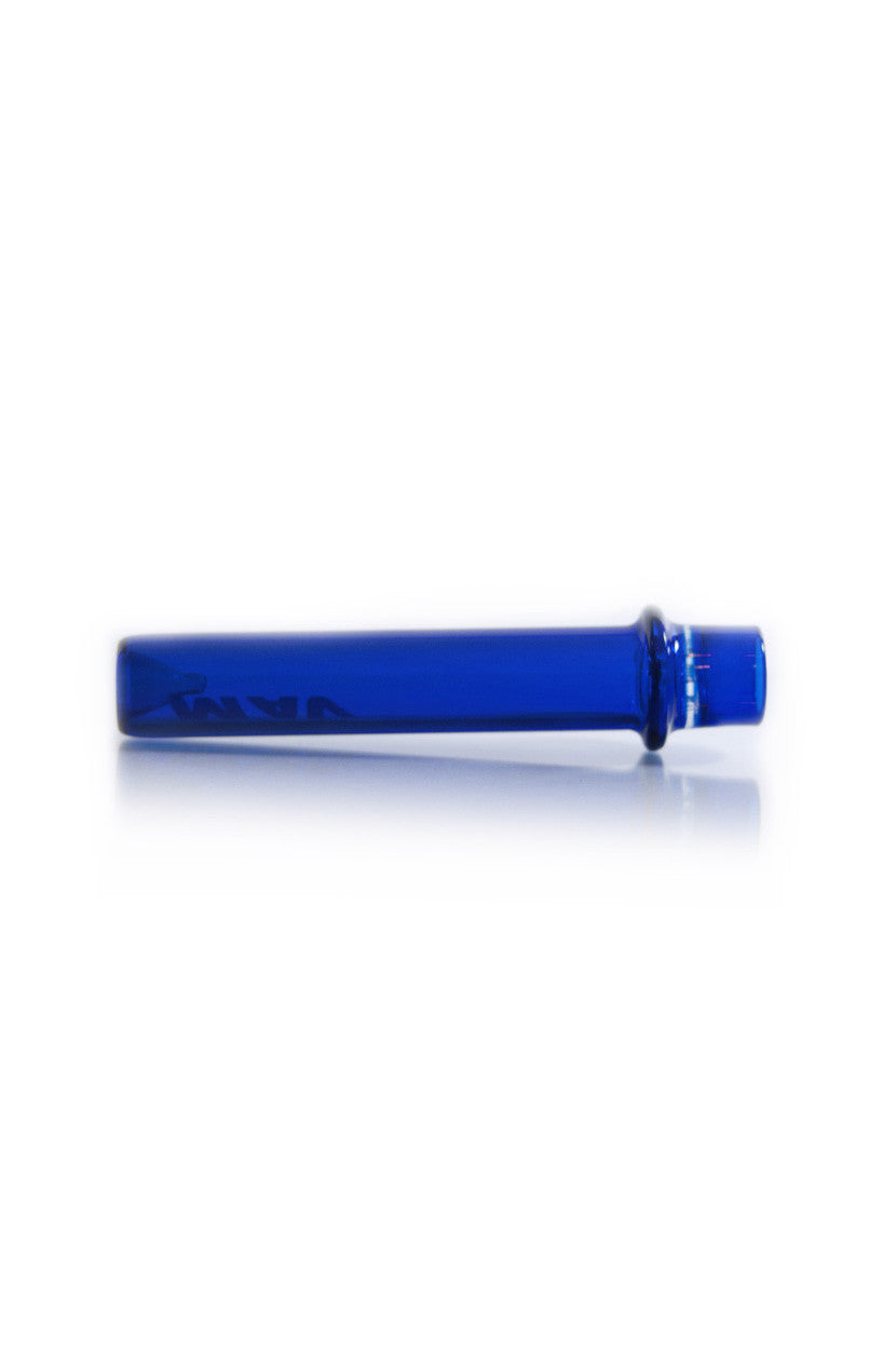 MAV Glass - 4'' Blue One Hitter with Beaker Design - Front View