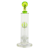MAV Glass - Eureka Honeyball Disc With Ball Rig, 11" height, front view on white background
