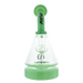 MAV Glass Maverick - Seafoam Pyramid Dab Rig with Glass on Glass Joint, Front View