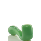 MAV Glass Pocket Sherlock in Seafoam - Compact 3.5" Hand Pipe for Concentrates, Side View