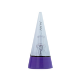 MAV Glass The Beacon 2.0 Dab Rig in Purple with Beaker Design, 7" Height, 90 Degree Joint